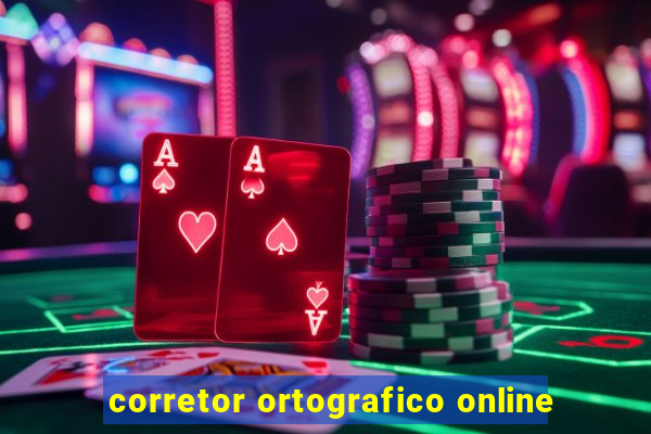 corretor ortografico online